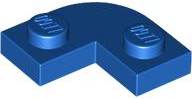 LEGO® los onderdeel Plaat Rond in kleur Blauw 79491