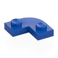 Plaatje in Gallery viewer laden, LEGO® los onderdeel Plaat Rond in kleur Blauw 79491