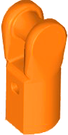 LEGO® los onderdeel Staaf in kleur Oranje 23443