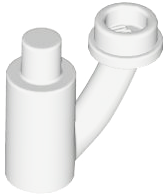 Plaatje in Gallery viewer laden, LEGO® los onderdeel Plant &amp; Struik in kleur Wit 1566