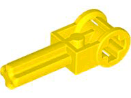 LEGO® los onderdeel Technische As in kleur Geel 6553