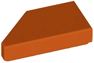Plaatje in Gallery viewer laden, LEGO® los onderdeel Tegel Aangepast Donker Oranje 5092