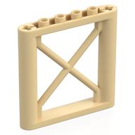 Plaatje in Gallery viewer laden, LEGO® los onderdeel Steunpilaar in kleur Geelbruin 64448