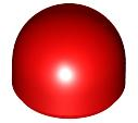Plaatje in Gallery viewer laden, LEGO® los onderdeel Steen Rond in kleur Rood 6908