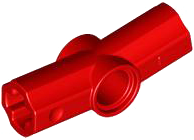 LEGO® los onderdeel Technische Verbinding in kleur Rood 4450