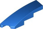 LEGO® los onderdeel Wig in kleur Blauw 5415