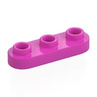 LEGO® los onderdeel Plaat Rond in kleur Donker Roze 77850