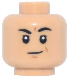 LEGO® los onderdeel Hoofd Licht Geelbruin 3626pb3988