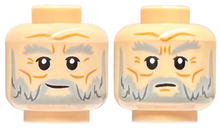Plaatje in Gallery viewer laden, LEGO® los onderdeel Hoofd in kleur Lichte Noga 3626pb3453