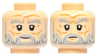 LEGO® los onderdeel Hoofd in kleur Lichte Noga 3626pb3453