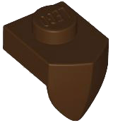 Plaatje in Gallery viewer laden, LEGO® los onderdeel Plaat Aangepast Donker Bruin 15070