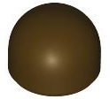Plaatje in Gallery viewer laden, LEGO® los onderdeel Steen Rond in kleur Donker Bruin 6908
