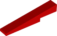 Plaatje in Gallery viewer laden, LEGO® los onderdeel Dakpan Algemeen in kleur Rood 4569