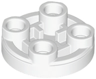LEGO® los onderdeel Tegel Rond in kleur Wit 3567