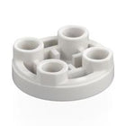 LEGO® los onderdeel Tegel Rond in kleur Wit 3567