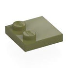 LEGO® los onderdeel Tegel Aangepast Olijfgroen 33909