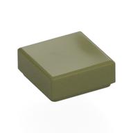 LEGO® los onderdeel Tegel Algemeen in kleur Olijfgroen 3070