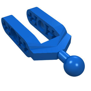 LEGO® los onderdeel Technische Besturing in kleur Blauw 6572
