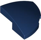 LEGO® los onderdeel Dakpan Gebogen in kleur Donkerblauw 5852