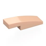 LEGO® los onderdeel Dakpan Gebogen in kleur Lichte Noga 7302