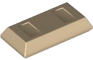 Plaatje in Gallery viewer laden, LEGO® los onderdeel Accessoire Donker Geelbruin 99563