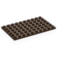 LEGO® los onderdeel Plaat Algemeen Donker Bruin 3033