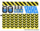 LEGO® stickervel set 6575-1 Polar Base, vel 2