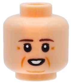 LEGO® los onderdeel Hoofd in kleur Lichte Noga 3626pb4105