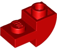 Plaatje in Gallery viewer laden, LEGO® los onderdeel Dakpan Gebogen Omgekeerd Rood 5847