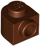 Plaatje in Gallery viewer laden, LEGO® los onderdeel Steen Rond Roodachtig Bruin 3386