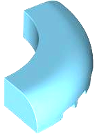 Plaatje in Gallery viewer laden, LEGO® los onderdeel Steen Rond Medium Azuurblauw 24599
