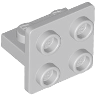 LEGO® los onderdeel Beugel Licht Blauwachtig Grijs 7674