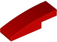 LEGO® los onderdeel Dakpan Gebogen in kleur Rood 7302