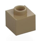 LEGO® los onderdeel Steen Aangepast Donker Geelbruin 86996