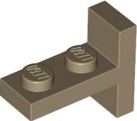 LEGO® los onderdeel Beugel in kleur Donker Geelbruin 4585