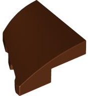 Plaatje in Gallery viewer laden, LEGO® los onderdeel Wig in kleur Roodachtig Bruin 5093
