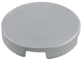 LEGO® los onderdeel Tegel Rond in kleur Zilver 14769