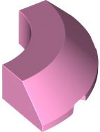 Plaatje in Gallery viewer laden, LEGO® los onderdeel Steen Rond in kleur Fel Roze 5649