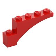 Plaatje in Gallery viewer laden, LEGO® los onderdeel Steen Boog in kleur Rood 3572
