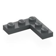 Plaatje in Gallery viewer laden, LEGO® Plaat Algemeen Donker Blauwachtig Grijs 77844