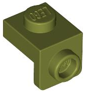 LEGO® los onderdeel Beugel in kleur Olijfgroen 36841