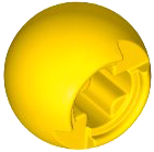 LEGO® los onderdeel Technisch in kleur Geel 53585