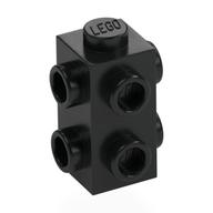 Plaatje in Gallery viewer laden, LEGO® los onderdeel Steen Aangepast in kleur Zwart 7729