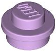 LEGO® los onderdeel Plaat Rond in kleur Lavendel 4073