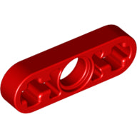 LEGO® los onderdeel Technische Hefbalk in kleur Rood 6632