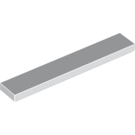 Plaatje in Gallery viewer laden, LEGO® los onderdeel Tegel Algemeen in kleur Wit 6636