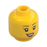 LEGO® los onderdeel Hoofd in kleur Geel 3626pb2381