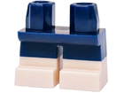 LEGO® Benen Aangepast met Motief Donkerblauw 41879pb014