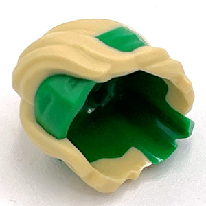 LEGO® los onderdeel Haar in kleur Groen 69562pb01