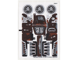 LEGO® stickervel set 70228-1 Vultrix's Sky Scavenger